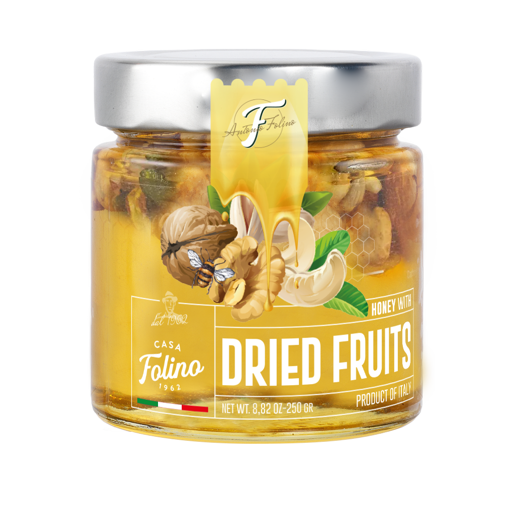 Honey with Dried Fruit 250gr