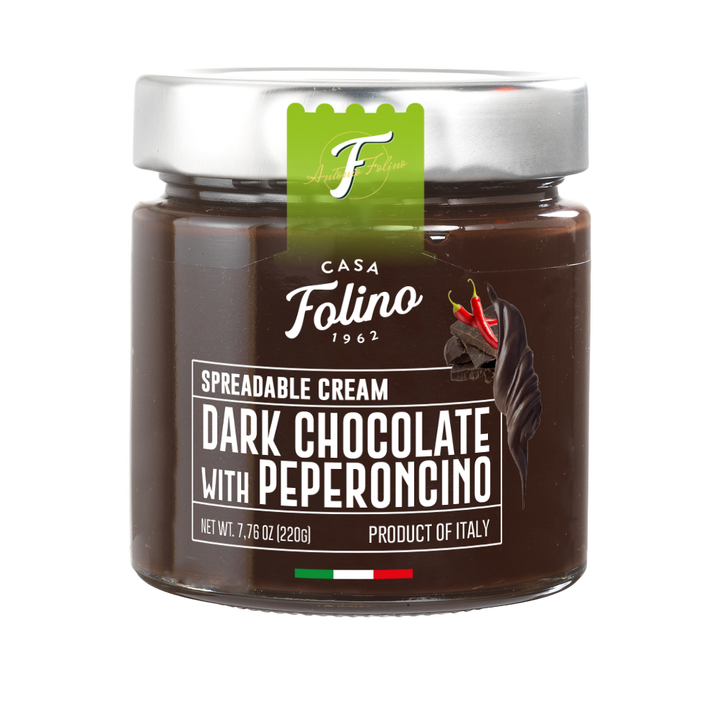 Dark Chocolate and Chili Spreadable Cream 220gr