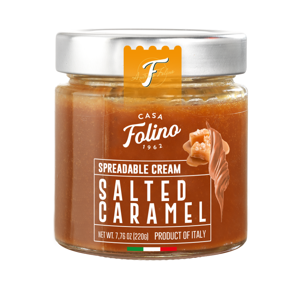 Crema Spalmabile al Caramello Salato Crunchy 220gr 